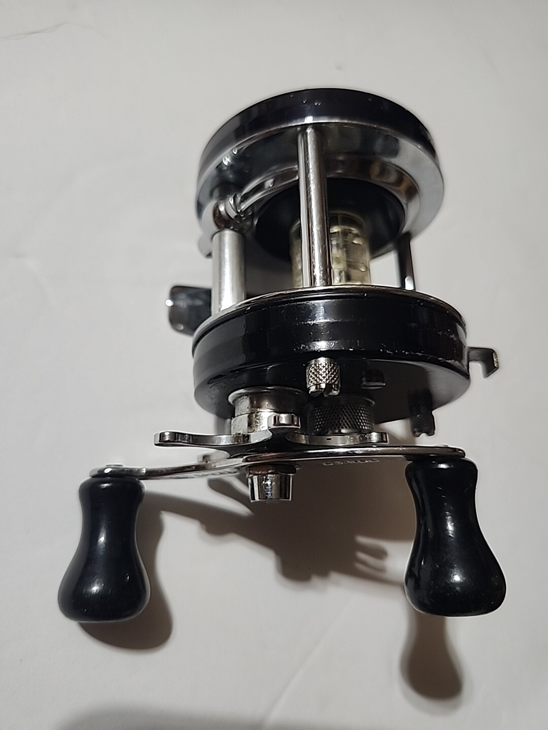 Vintage Abu Garcia AMBASSADEUR Black Left Hand Sweden Power Speed