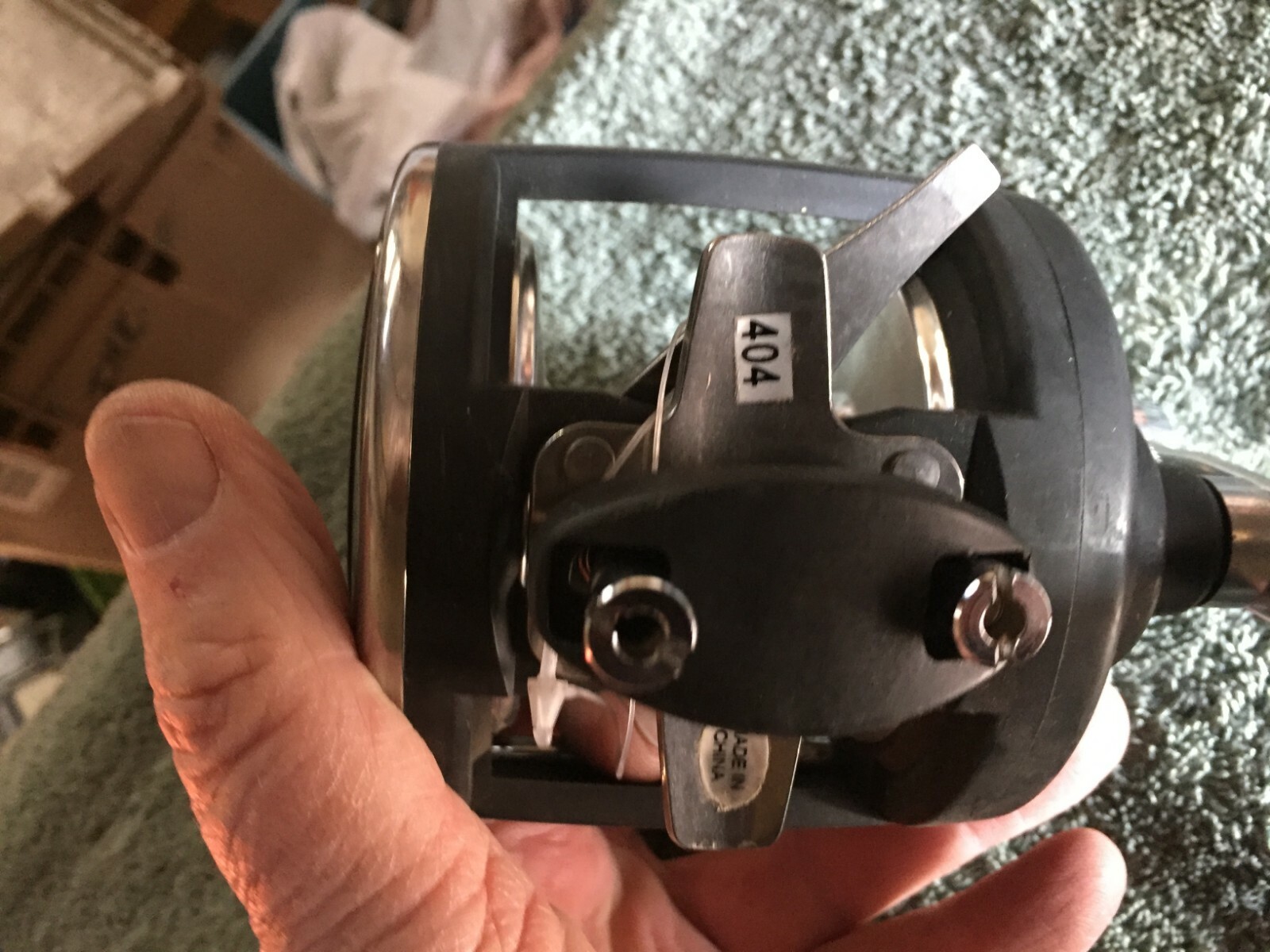 NEW Pflueger Contender G30 Lever Drag 4 Bearings 4.3:1 Ratio w/ Rod clamp