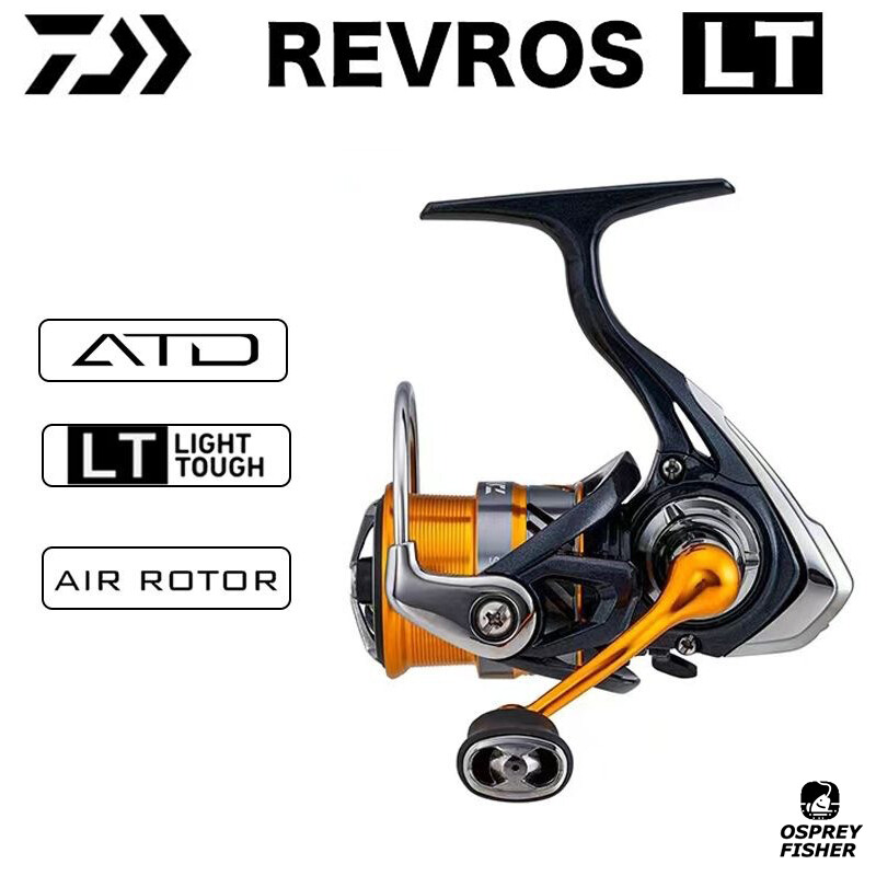DAIWA Revros LT Spinning Fishing Reel 4/1BB 12kg Max Drag Fresh / Saltwater Reel