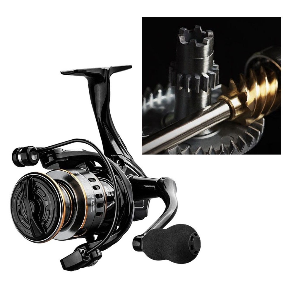 Metal Reel 10KG Wool Pad Brake Aluminum Spool for Freshwater Saltwater