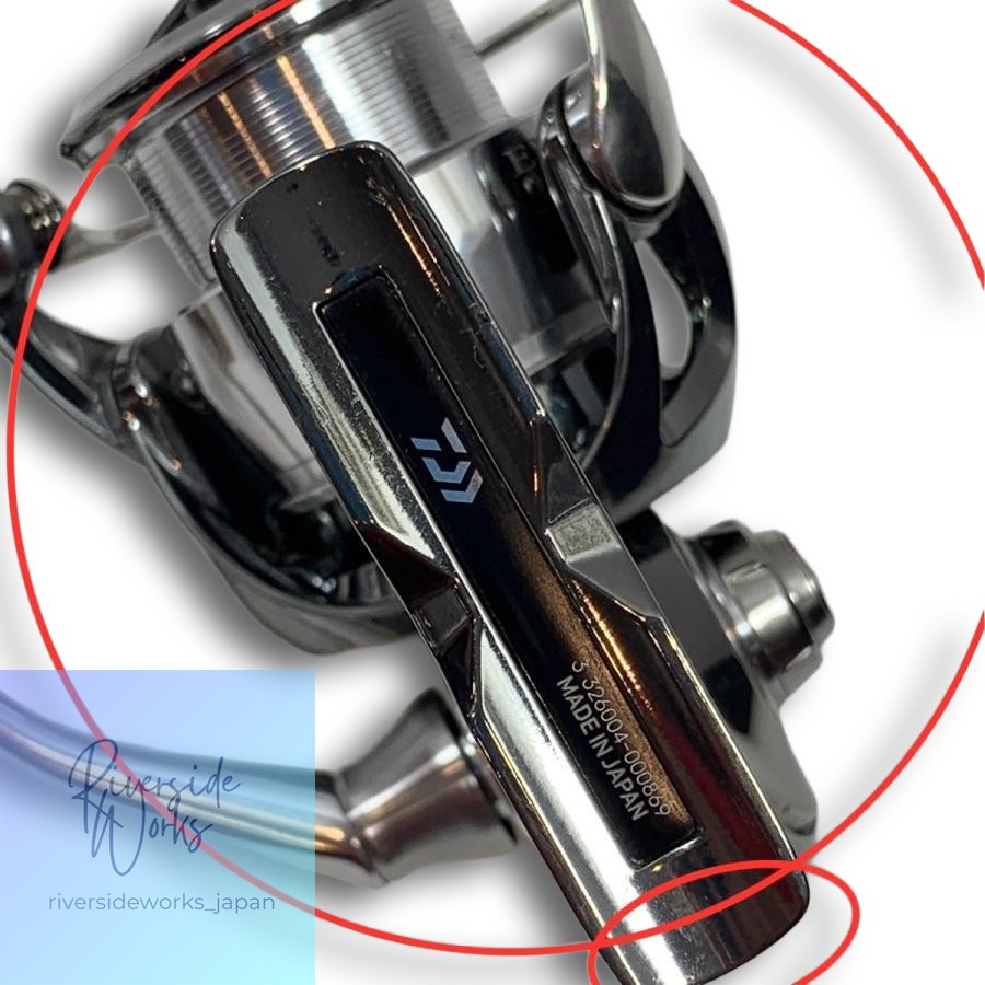 DAIWA 22 Exist PC LT2500-H Spinning Reel SLP Knob Used Condition JP