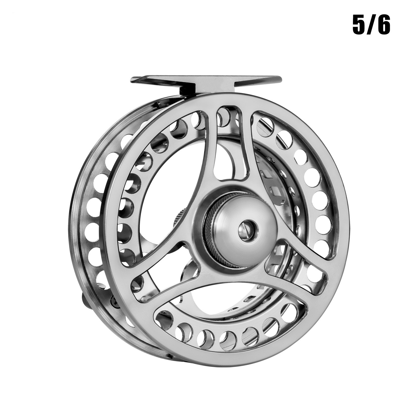 Silver Color 5/6 7/8 9/10WT Fly Reel All-metal Fishing Reel Fly Fishing Reel