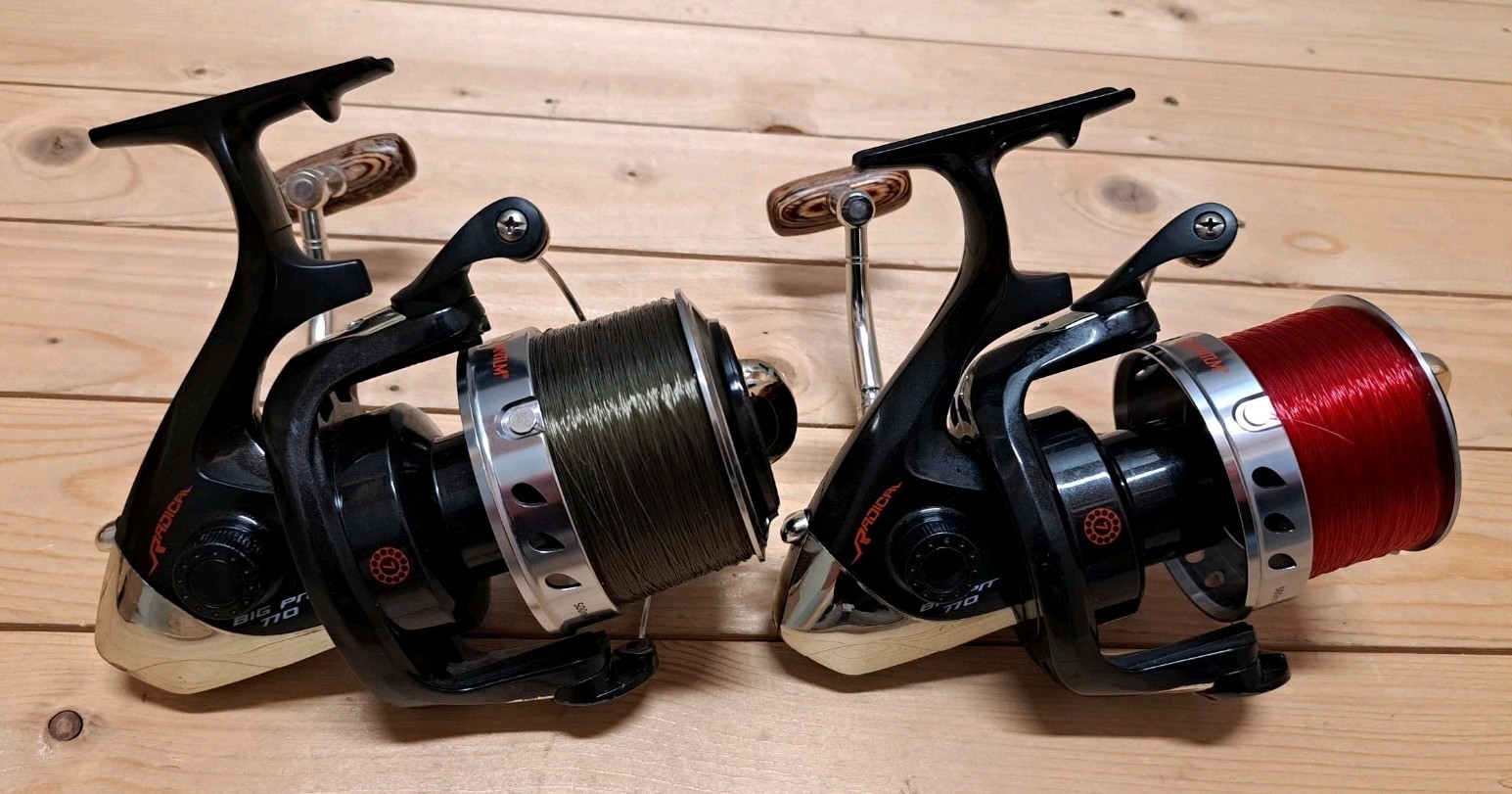 2 × Quantum Radical Big Pit 770 Carp Reels Fishing Reels Carp Fishing Carp