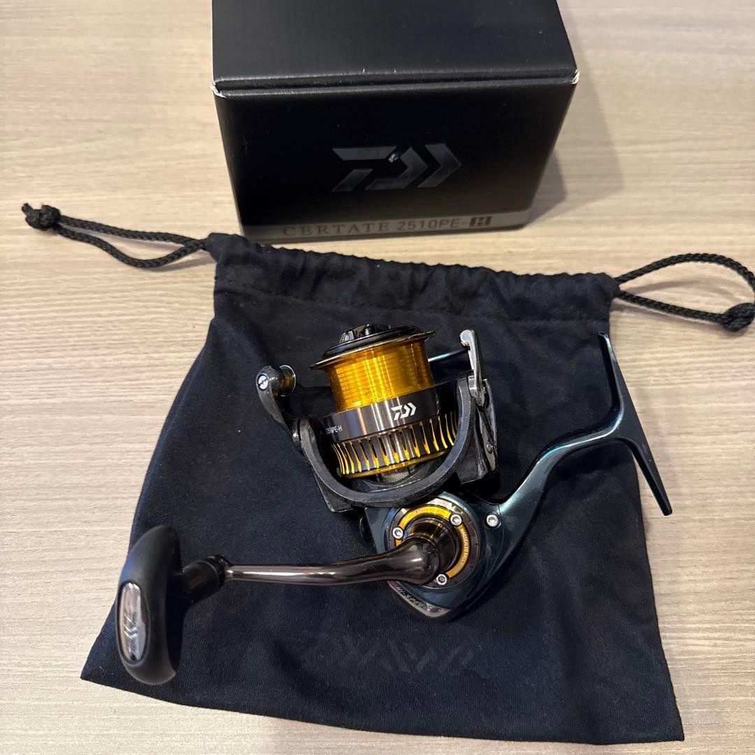DAIWA CERTATE 2510PE-H Spinning Reel Used JDM Japan
