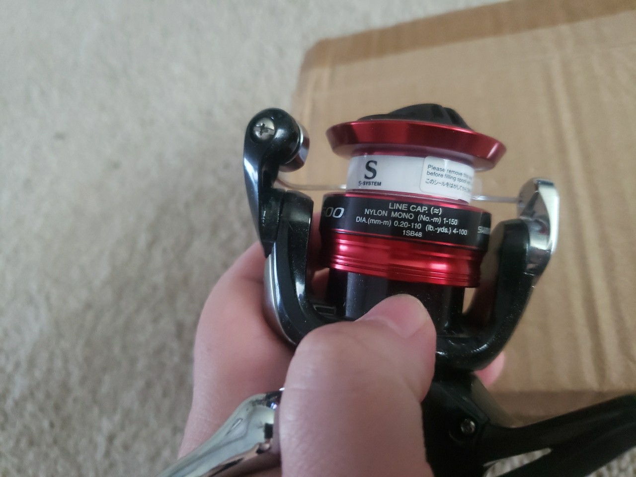 Shimano Sienna 500 Spinning Reel S System Read Description Fully
