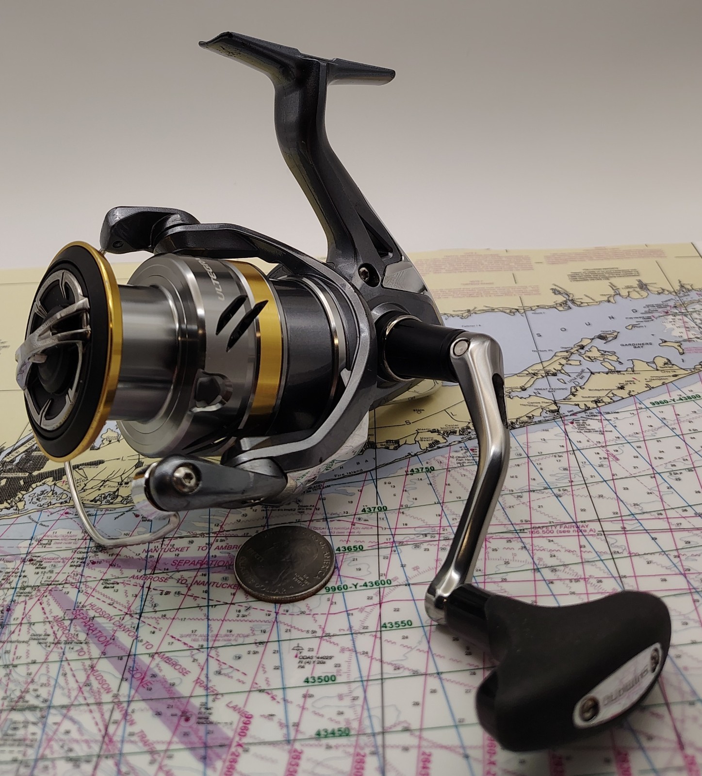 SHIMANO ULTEGRA 4000-B SPINNING FISHING REEL PERFECT LIGHT/MEDIUM ACTION *L@@K !
