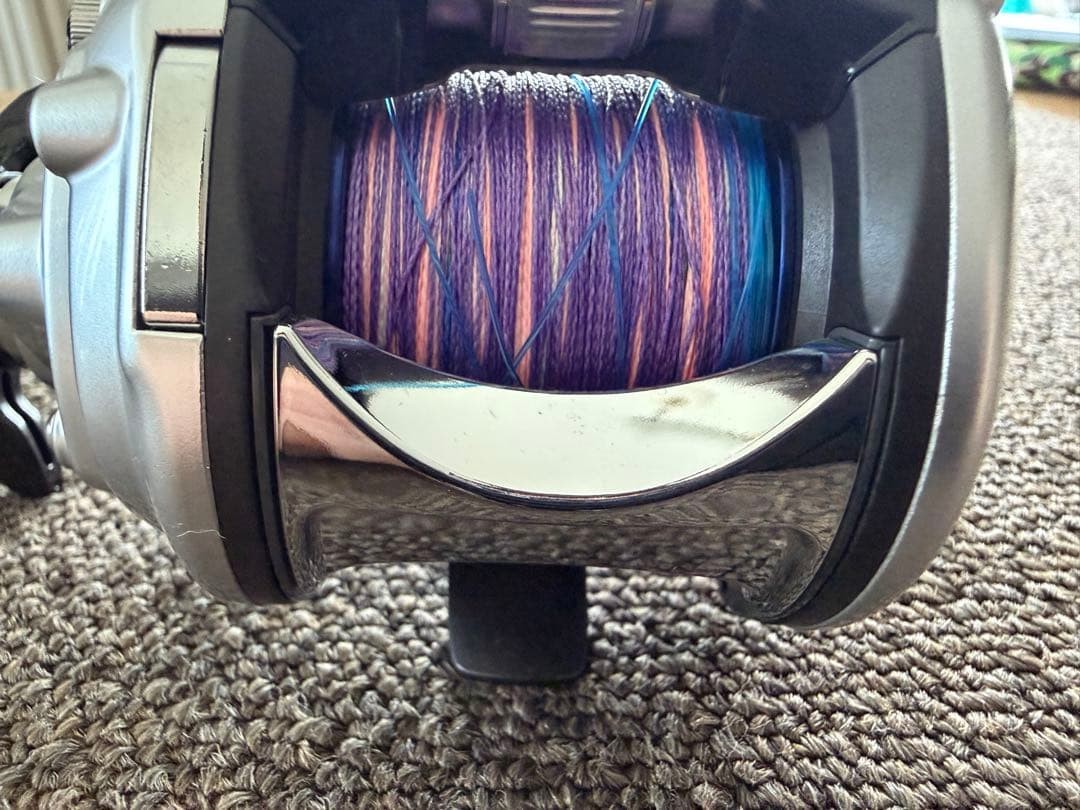 Used for 5 hours SEABORG 300MJ L Electric reel Silver Blue
