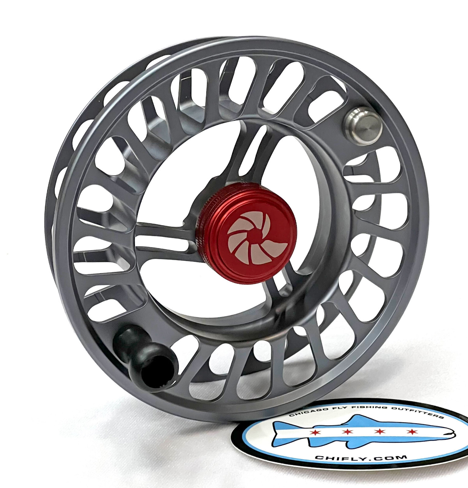 Nautilus CCF-X2 Silver King Spool- Strom Grey (10-12 WT) NEW – Free US Ship