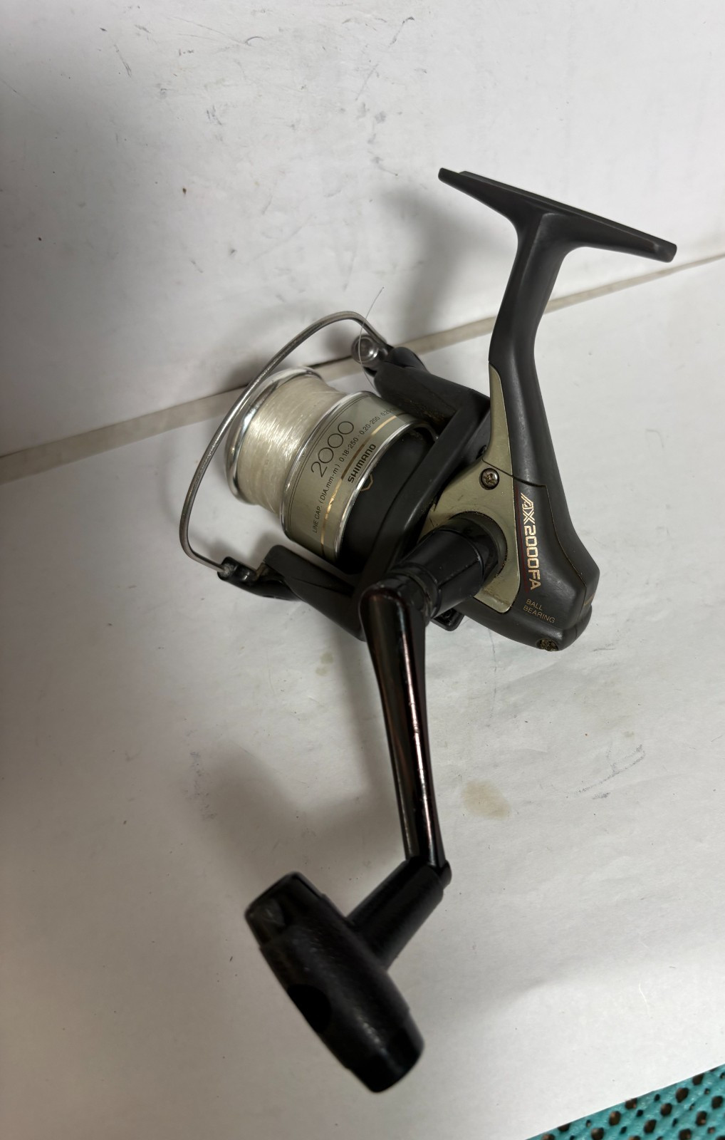 SHIMANO AX 2000 FA SPINNING REEL- VERY NICE LIGHTLY USED -FULLY FUNCTIONAL