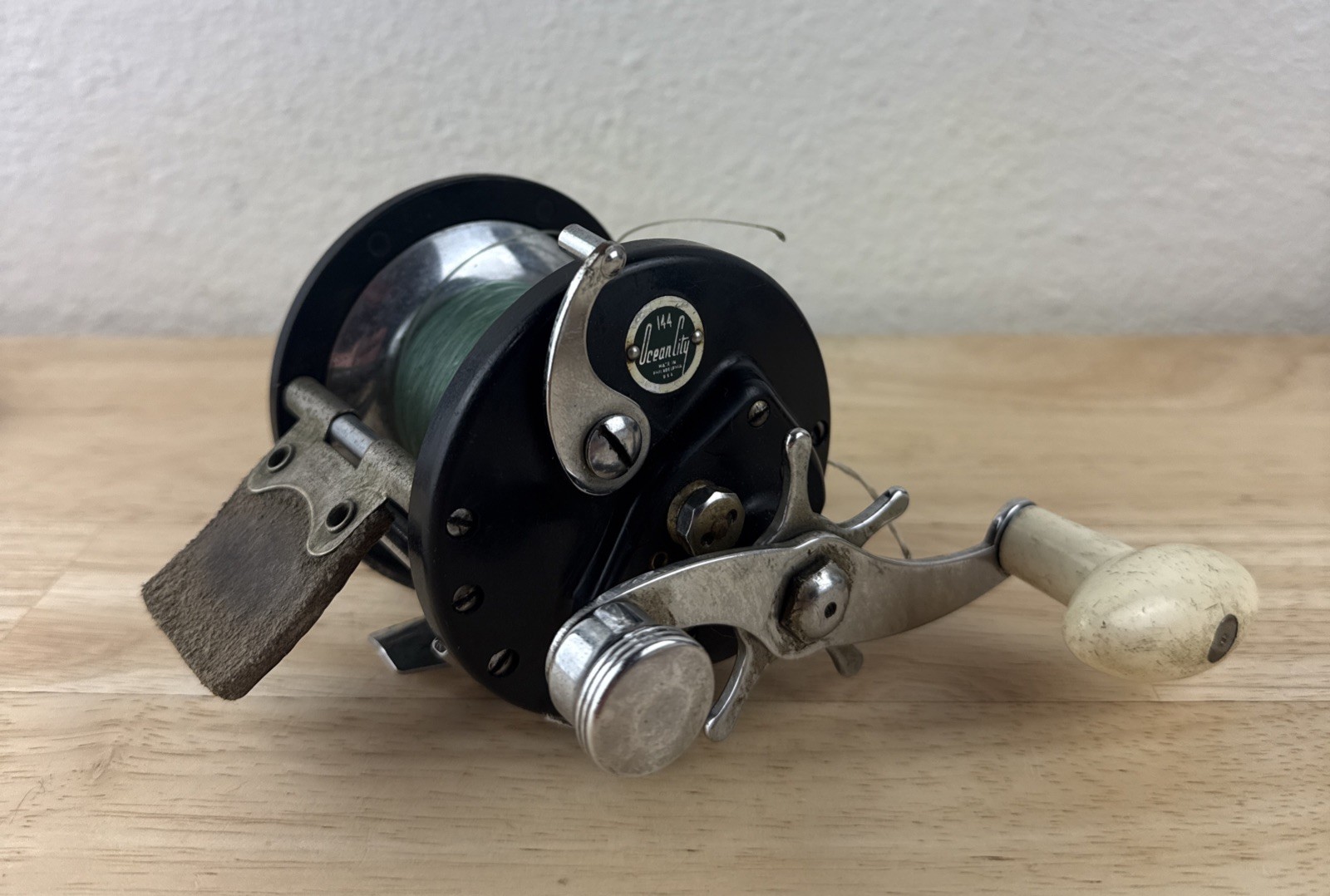 Vintage Ocean City 144 Saltwater Fishing Reel USA Big Game Trolling Boat Gear