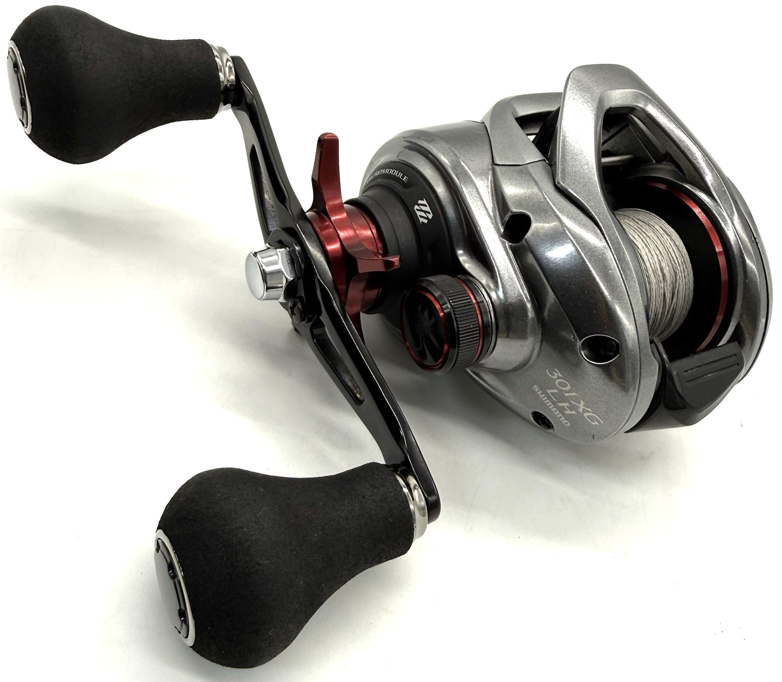 Shimano 21 Scorpion MD 301XGLH Left Baitcasting Reel with Box JAPAN „Near Mint+“