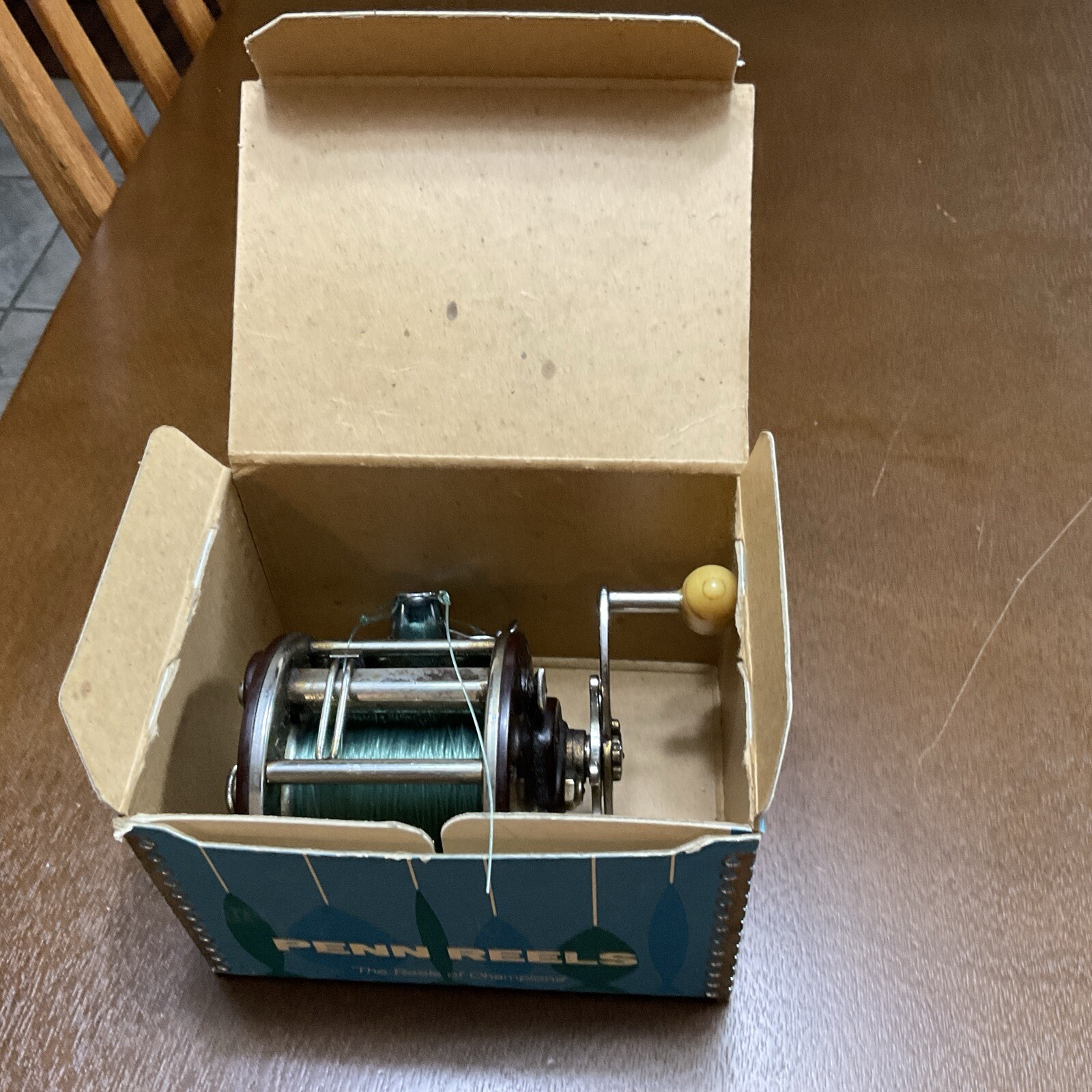 Vintage PENN Peer Monofil # 209MS Reel in Box