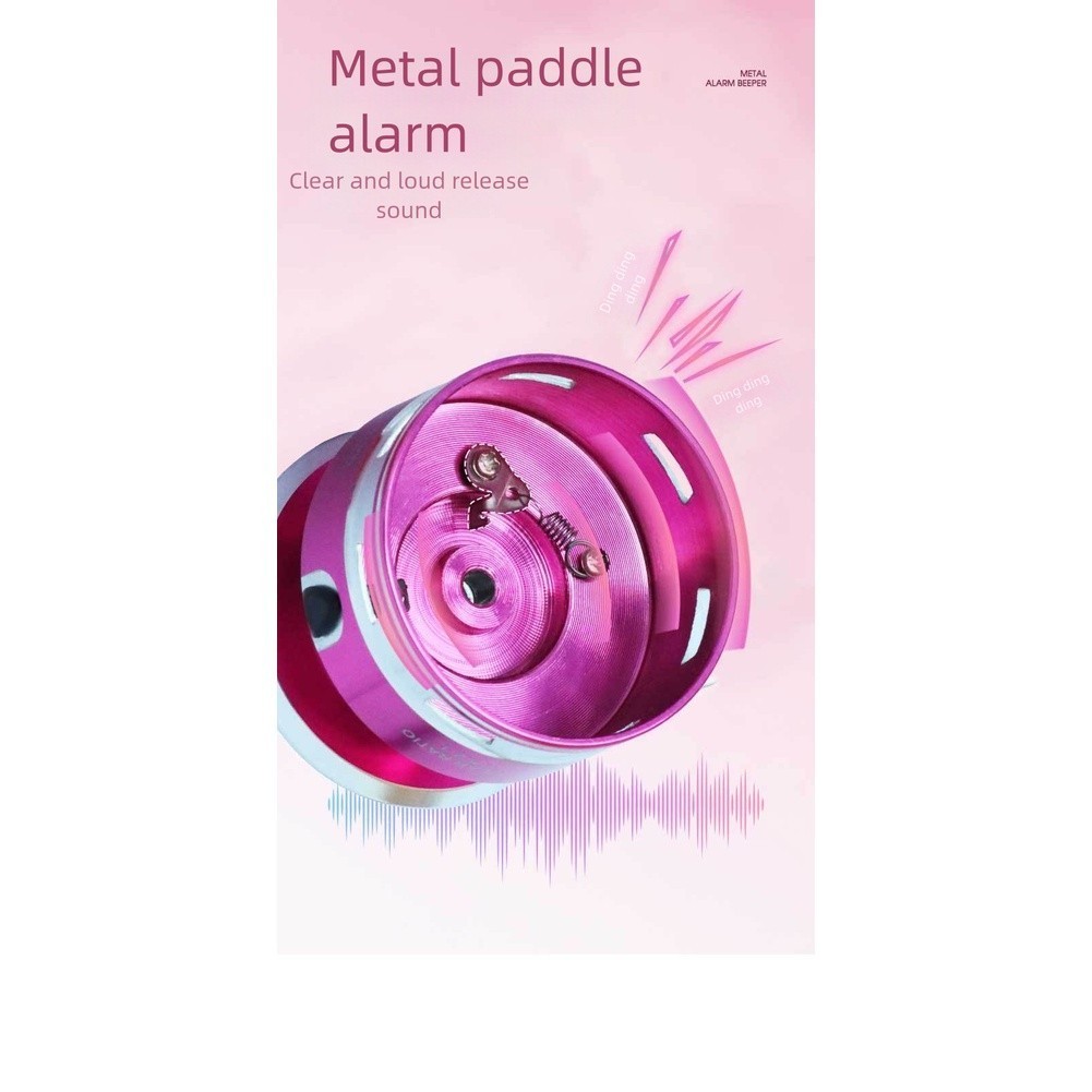 Pink Fishing Reel 8KG Drag Power Metal Line Cup Aluminum Alloy Saltwater Tool