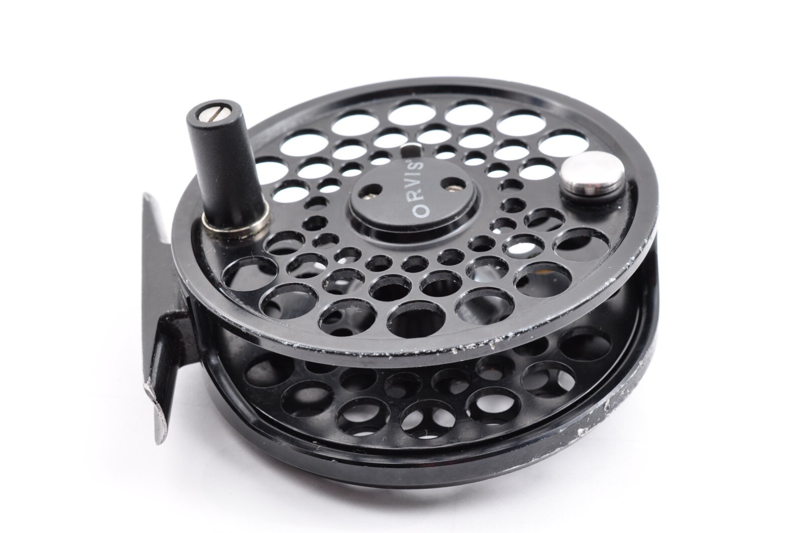 ORVIS Battenkill BBS Ⅳ Black WF7+150yds(30lb) Used Fly Reel Fishing From Japan