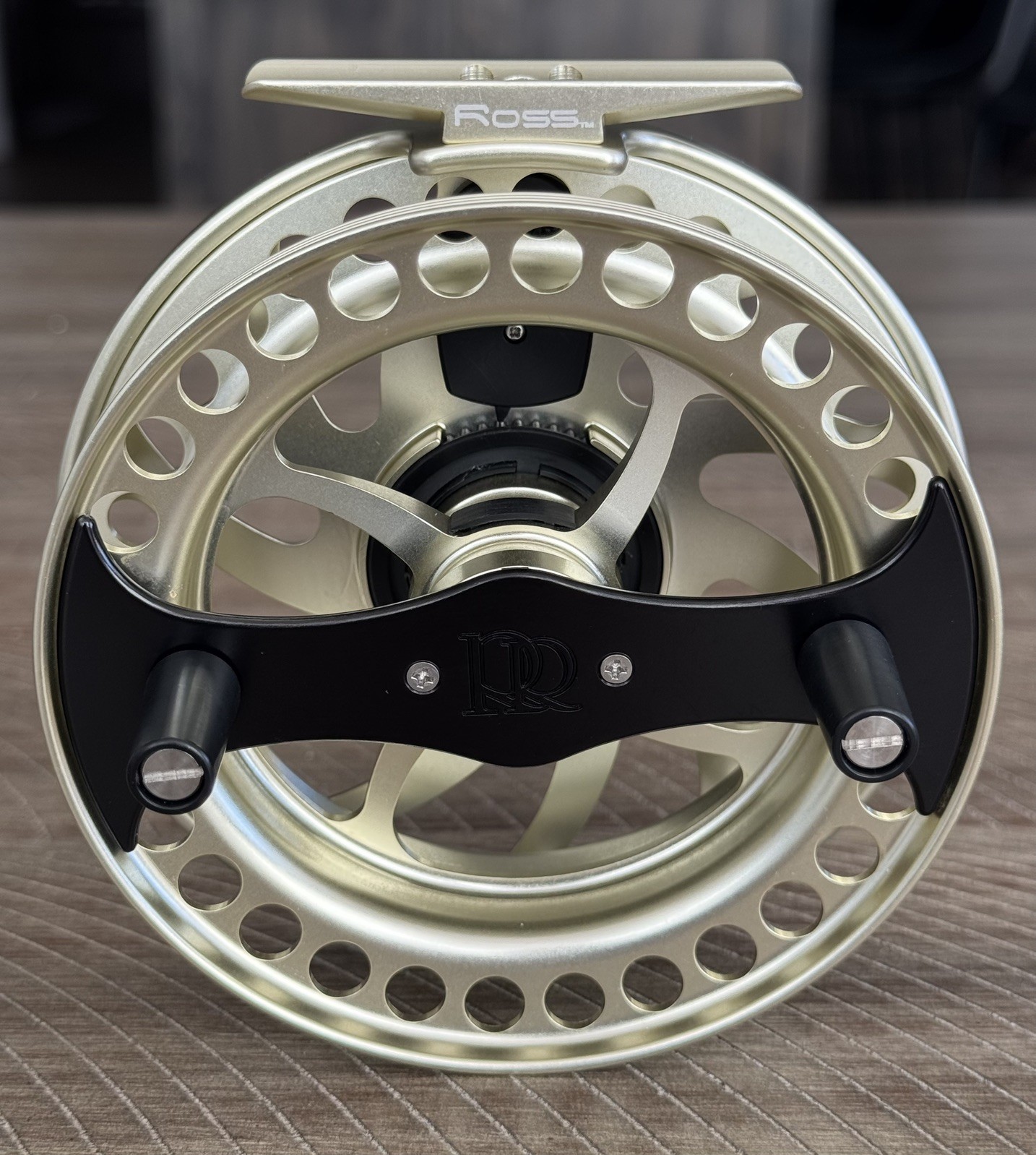 New (Unused) Ross Flow Centerpin Fly Reel w/Original Box/Pouch/Paperwork
