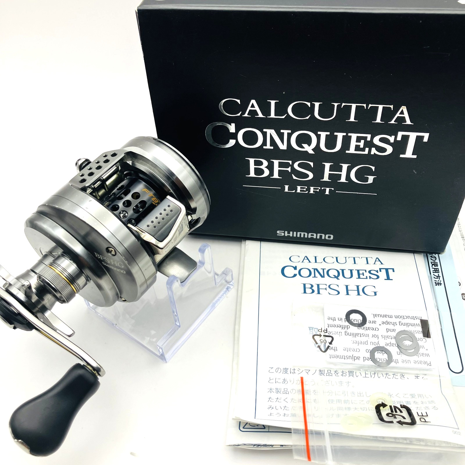 „Exc+++++“ Shimano 17 Calcutta Conquest BFS HG Left Baitcasting Reel w/box s0407