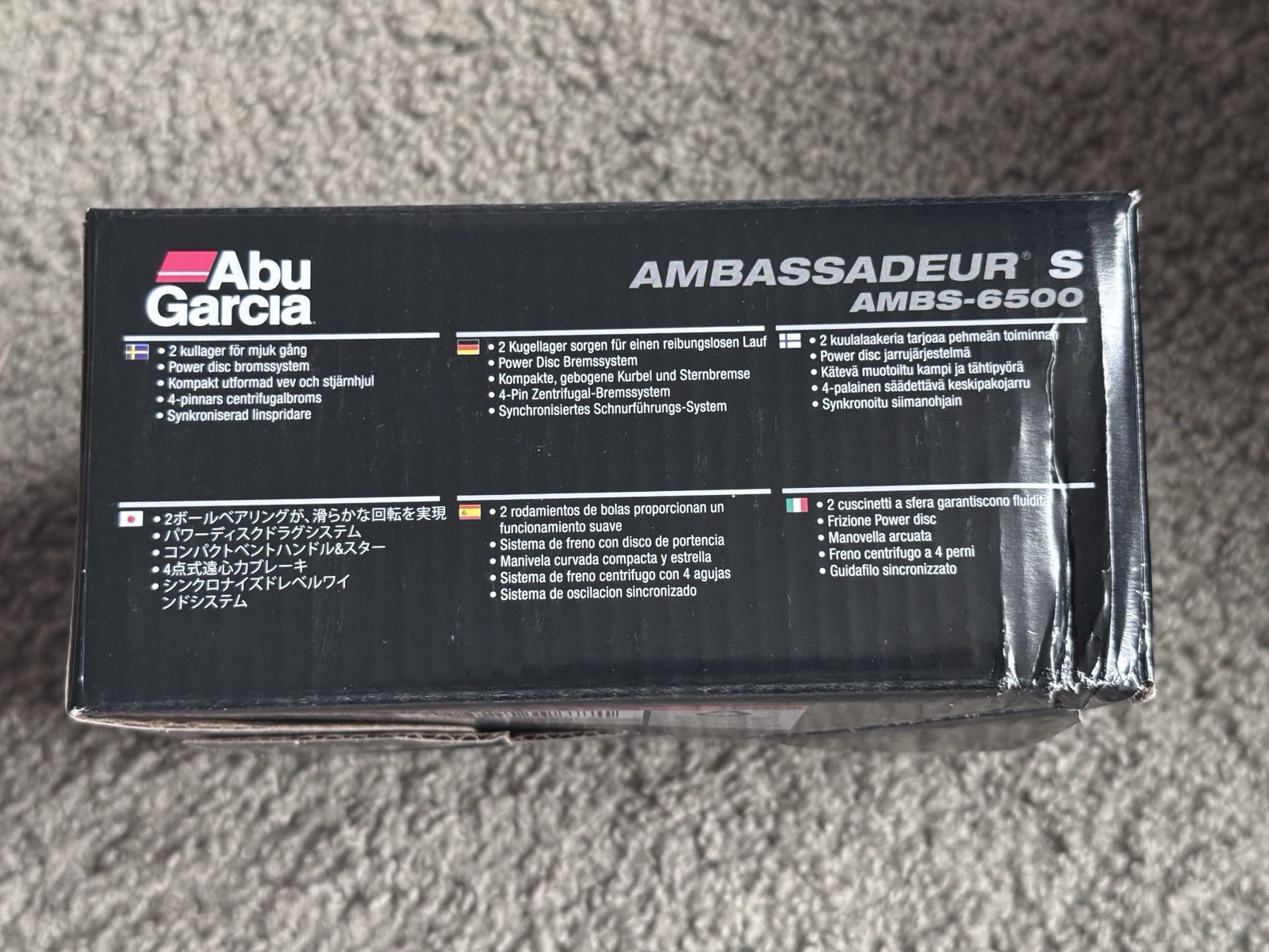 NEW Abu Garcia Ambassadeur S AMBS- 6500 Casting Reel FREE SHIPPING