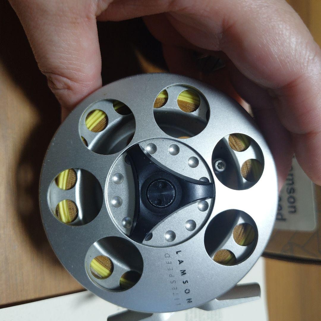 Waterworks Lamson Litespeed LS1.5 Fly Fishing Reel Silver with Case Box Manual