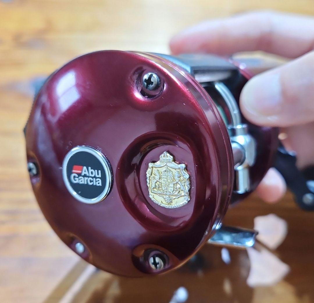 Abu Garcia 6501C3 Burgundy model left-handed