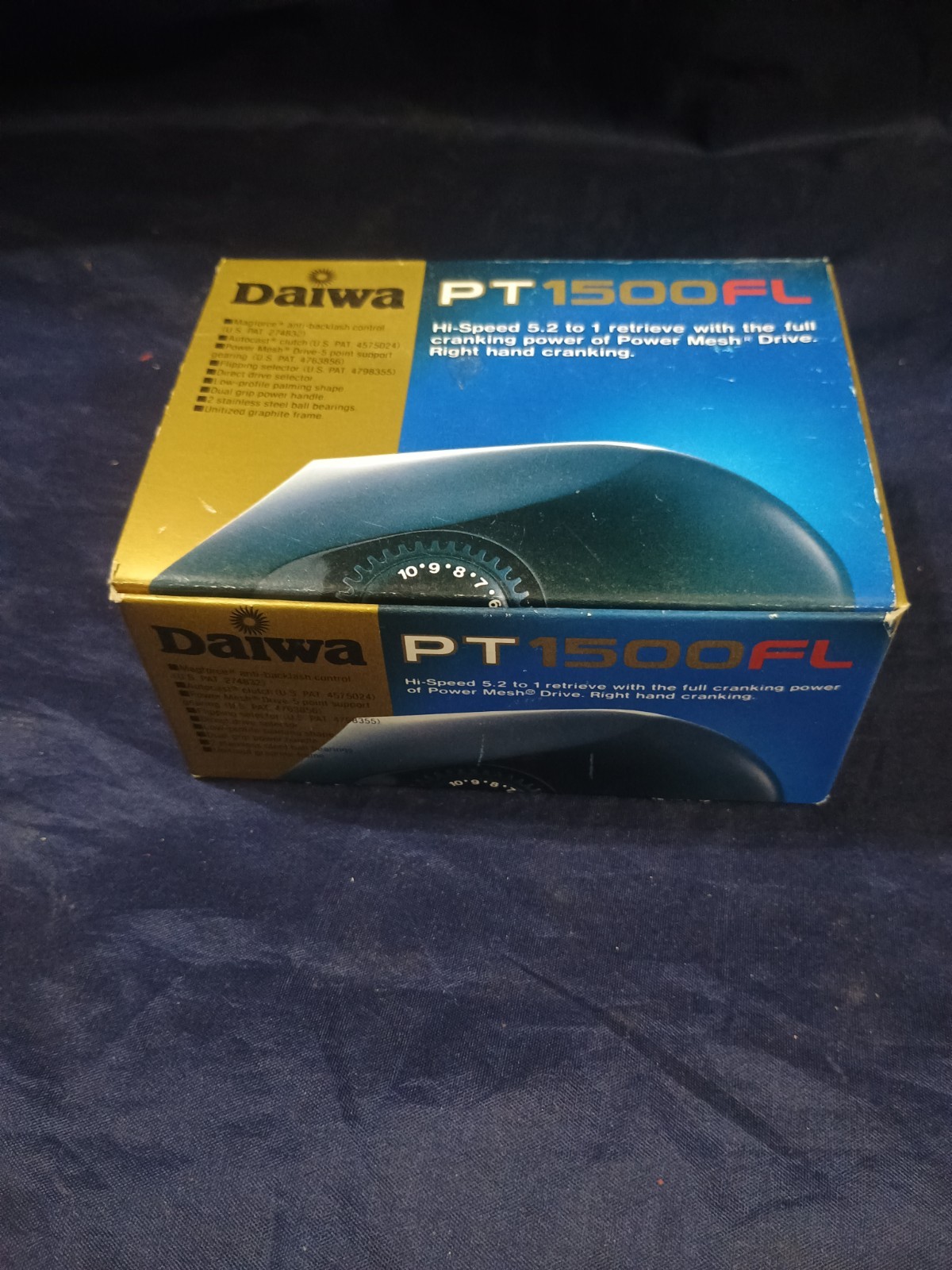 Daiwa PT 1500FL ProCaster Tournament Baitcasting Fishing Reel Left Handed, W/Box