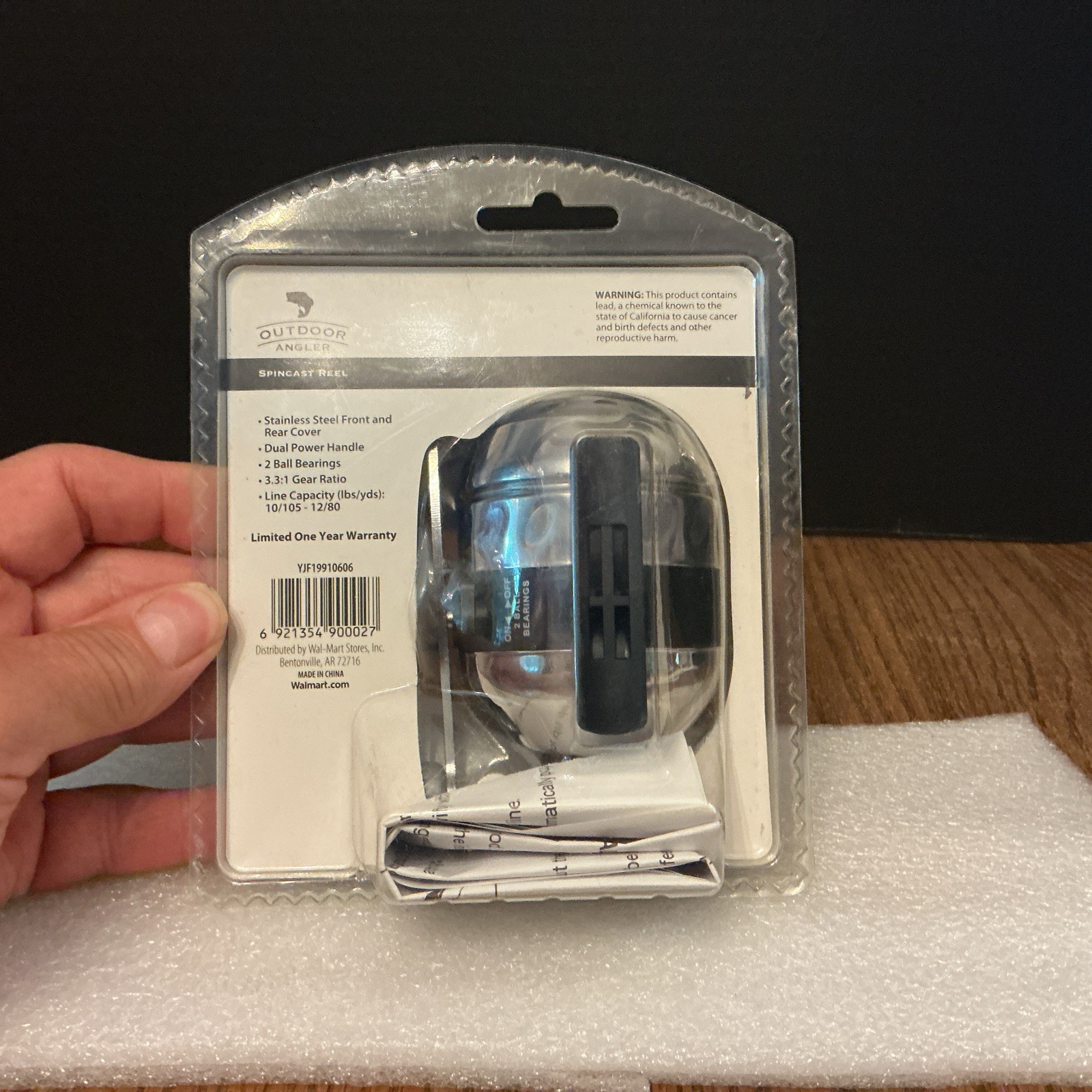 Outdoor Angler ACF10 Spincast Reel,3.3:1 Gear Ratio,new unopened sealed package