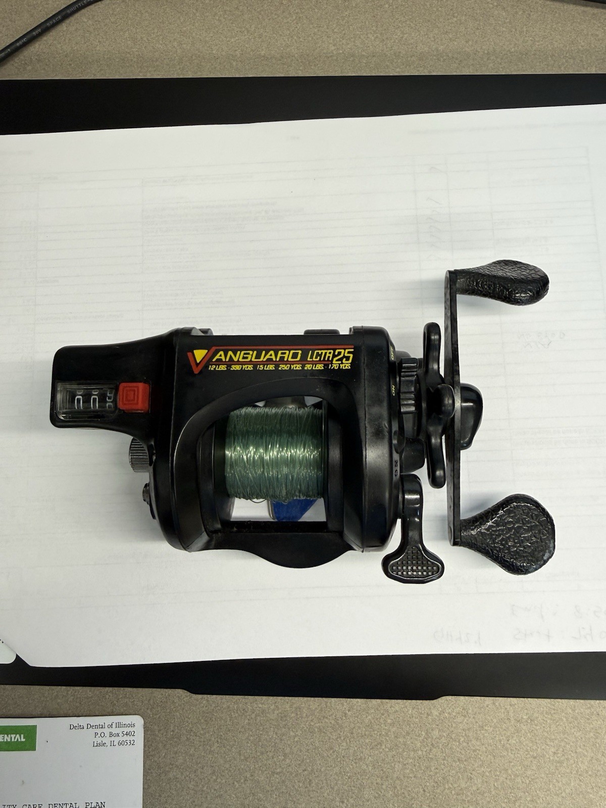 South Bend Vanguard LCTR25 Line Counter Trolling Reel 4.1:1 Right Hand