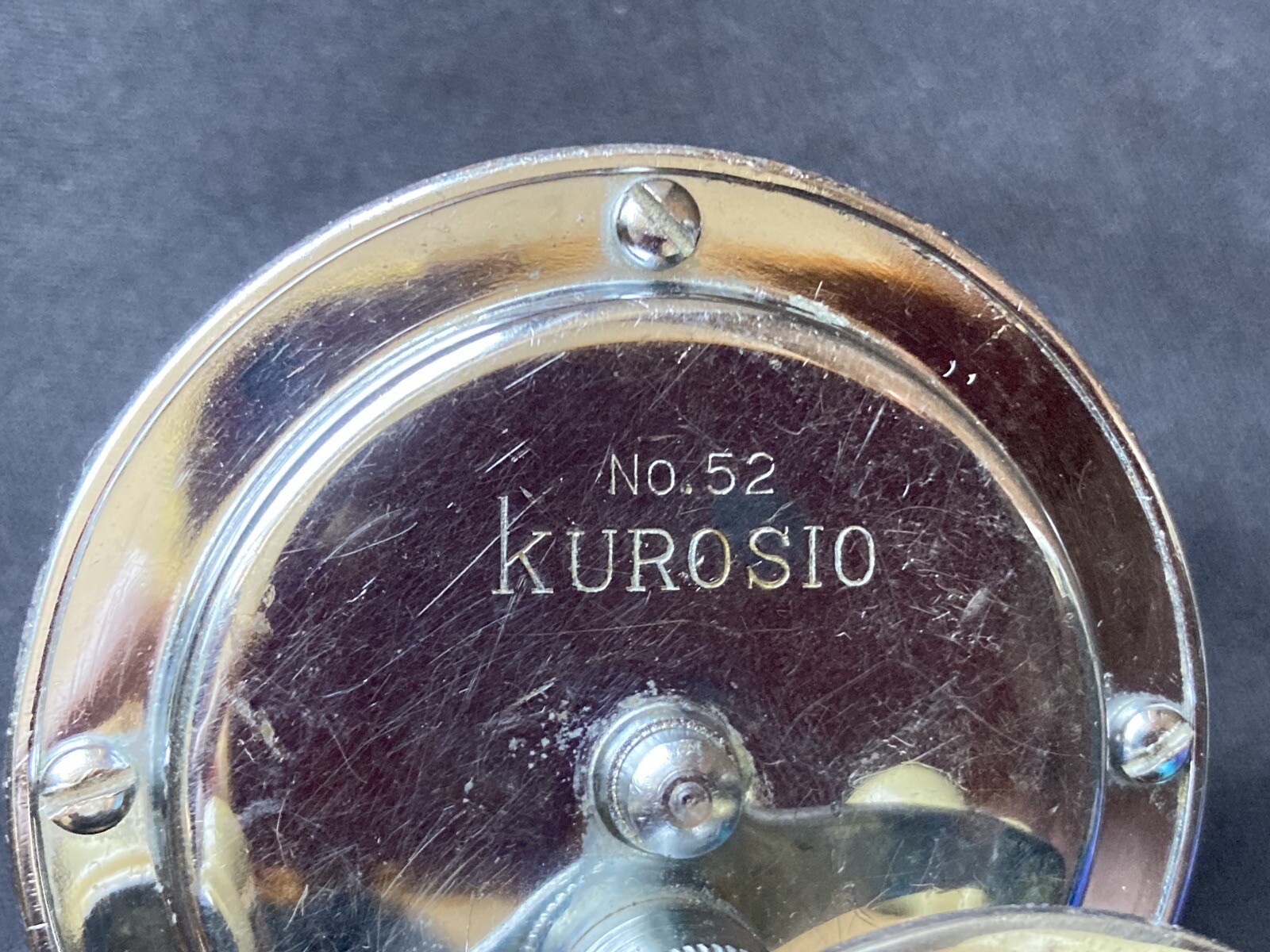 Toyo Seiki Kuroshio Direct Reel Model No.52 Old Vintage rare reel worked from JP
