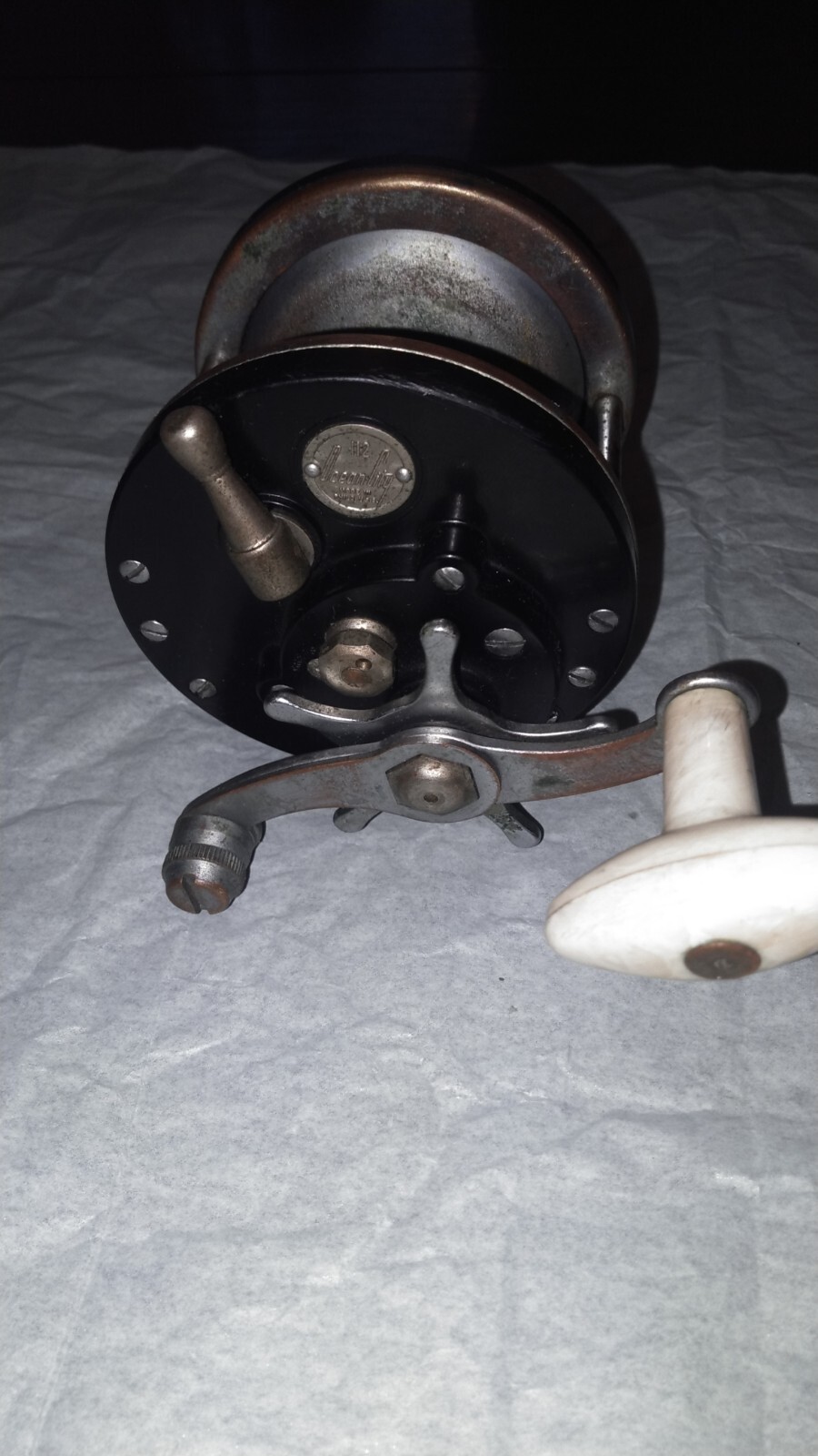 Vintage Ocean City 112 Fishing Reel – Made In Phila USA Saltwater Conventional