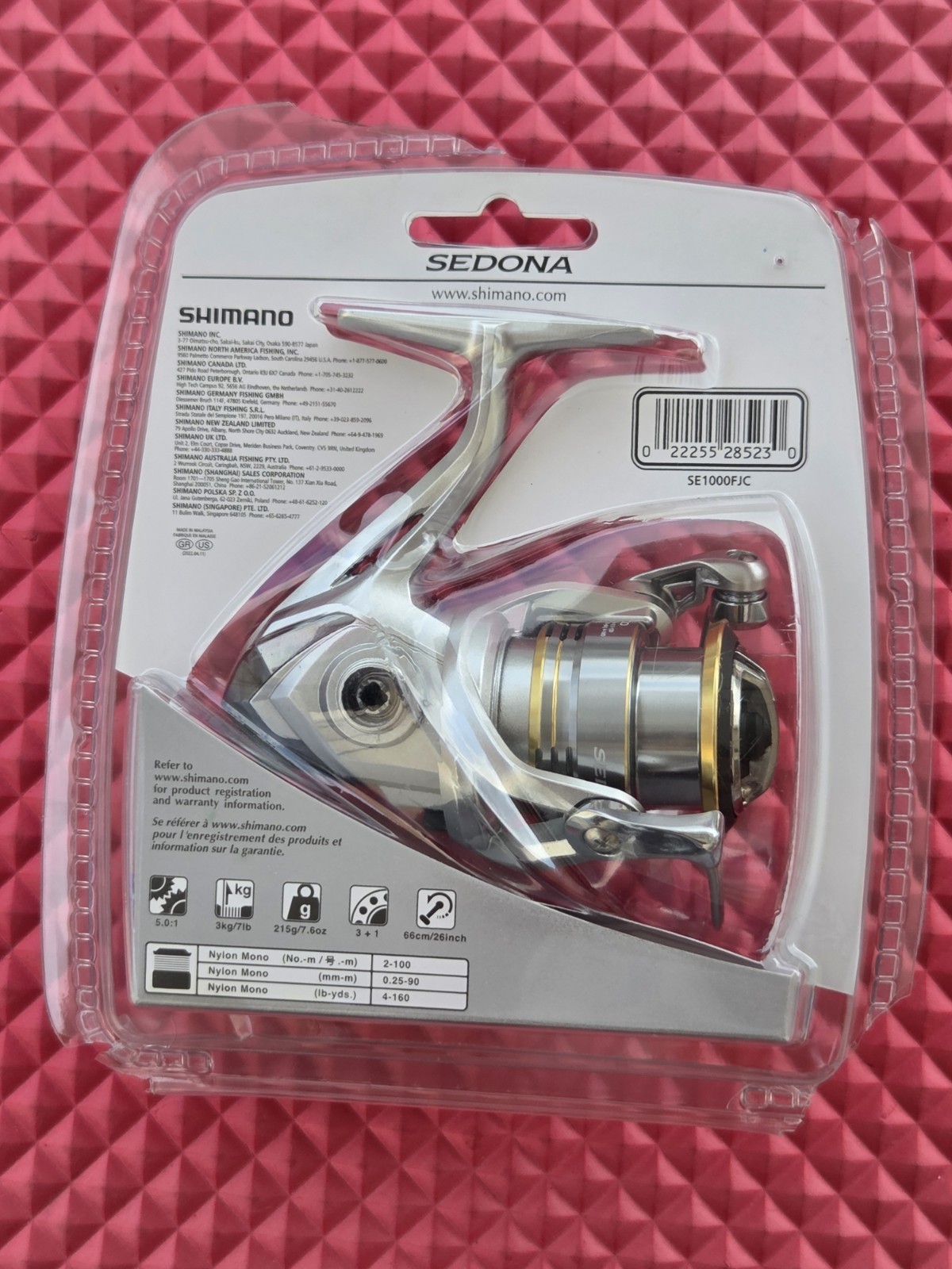 Shimano Sedona 1000 Spinning Reel Freshwater Saltwater Fishing broken packaging