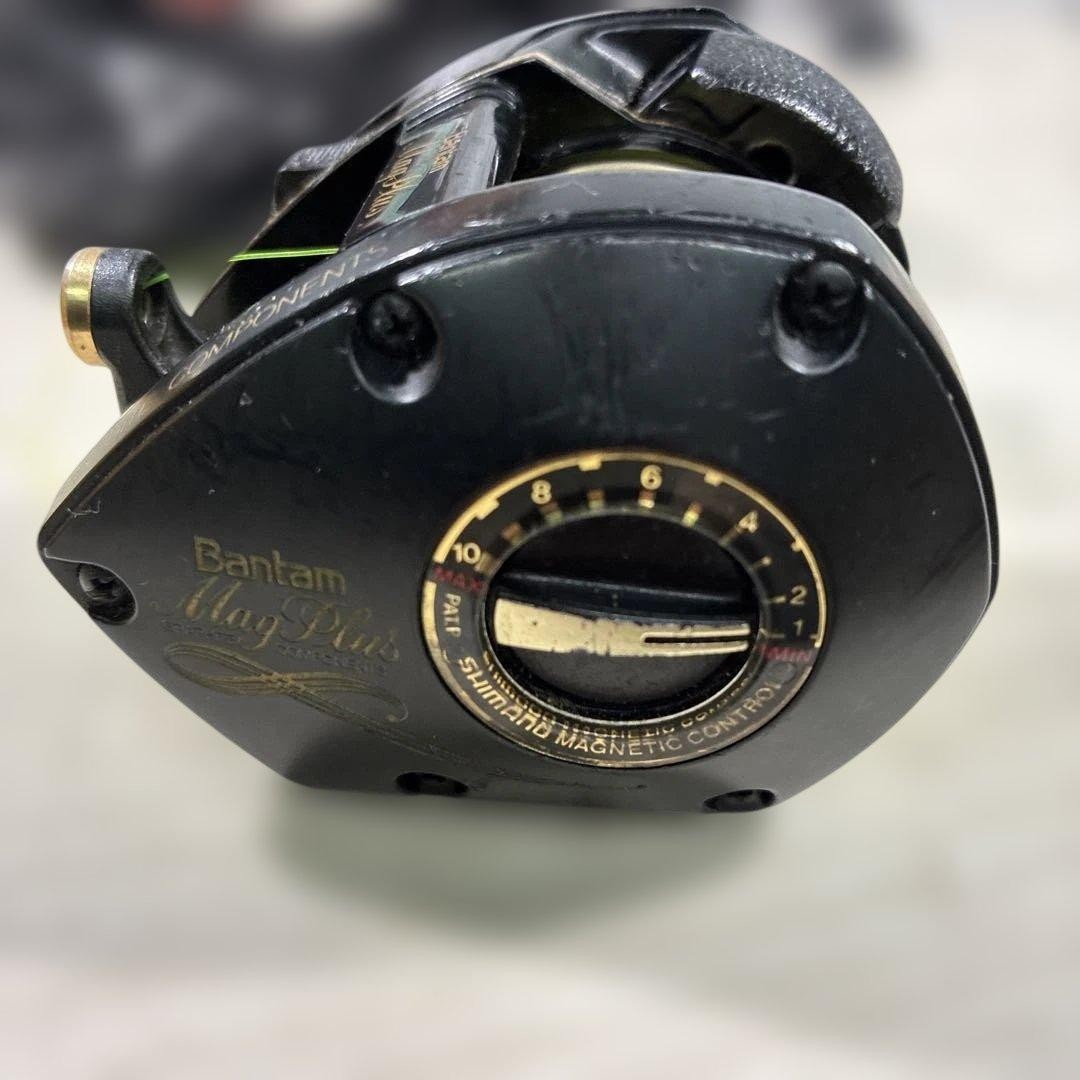 Shimano Bantam MagPlus BMP250 Bait Reel Magnetic Control Used