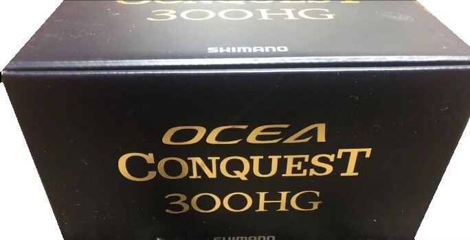 Baitcasting Reel 22 OCEA CONQUEST 300HG 6.2:1 Right Fishing Reel IN BOX