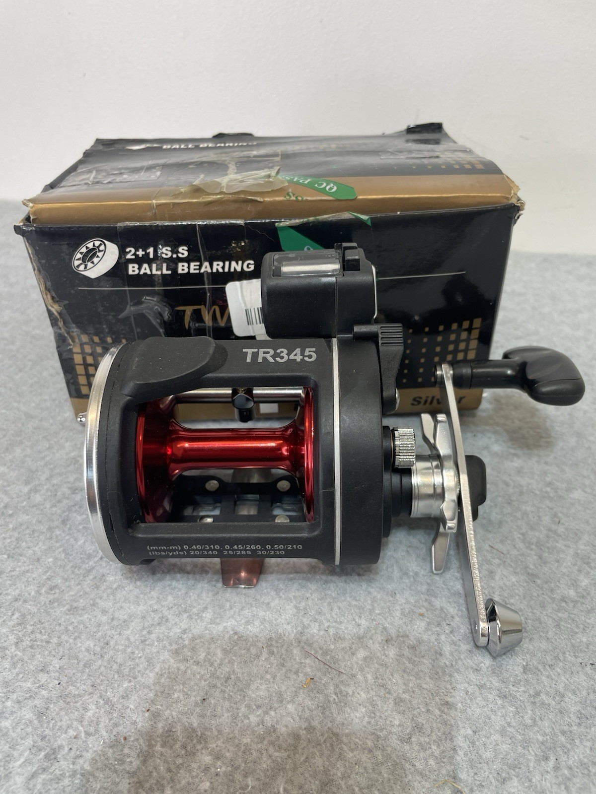 TWINFISH TR345 Fishing Reel Fishing Wheel Trolling Reel