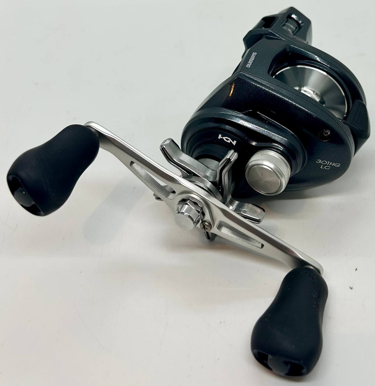 Shimano TEK301HGLCA Line Counter Reel – Silver/Black