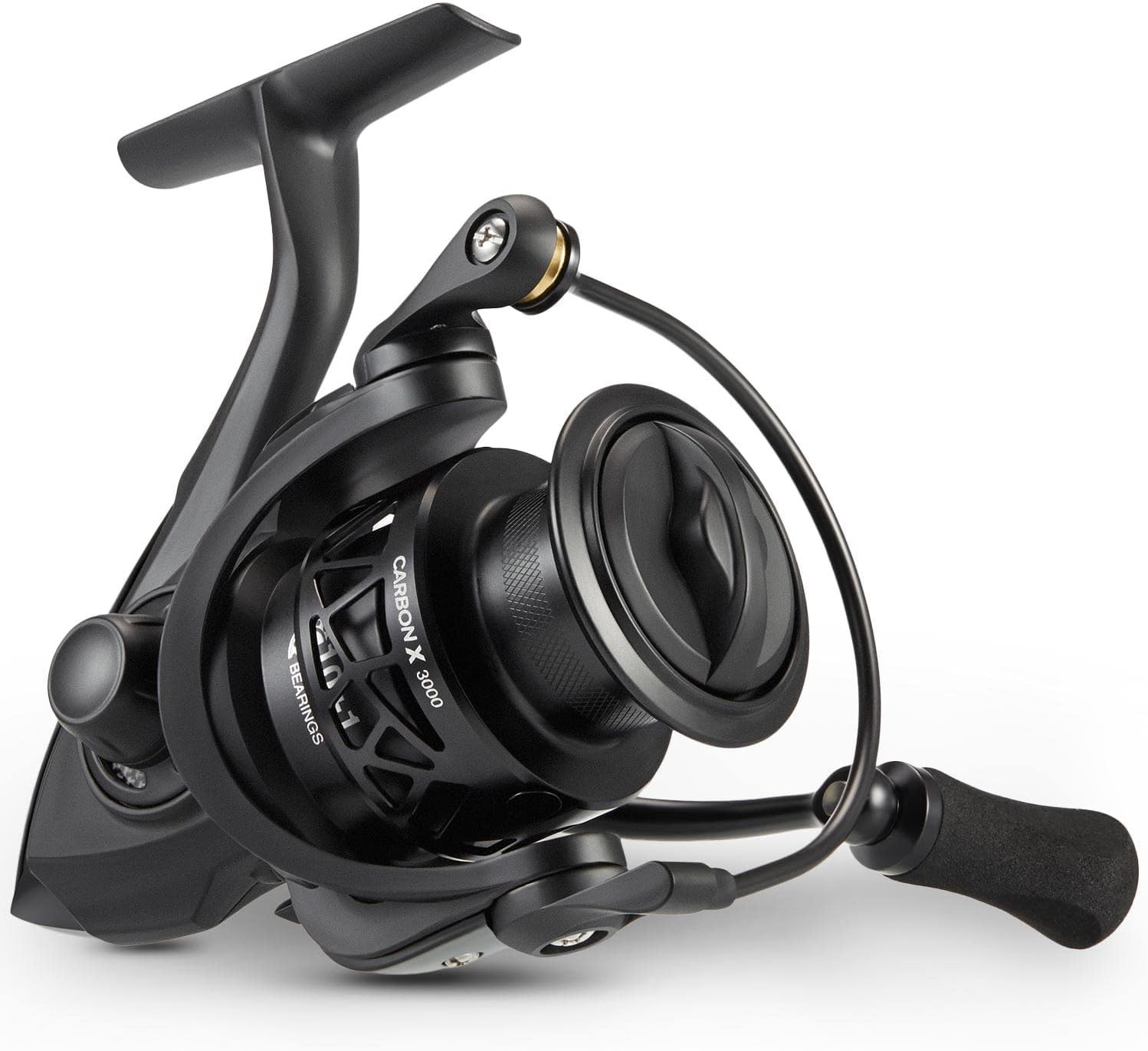Carbon X Spinning Reels, Light to 5.1oz, Carbon Frame and Rotor, 33LBs Max Drag