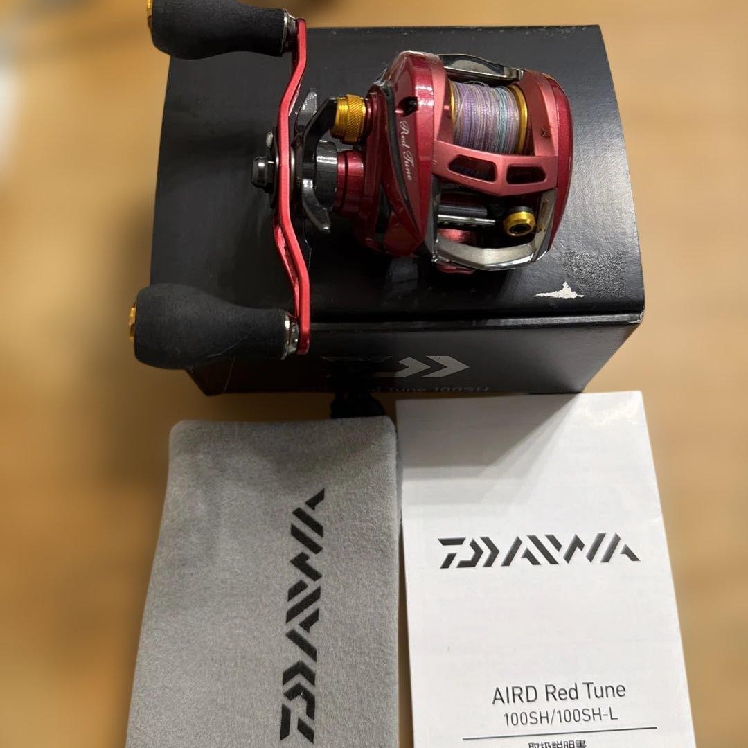 Daiwa AIRD RT100SH Red Tune Baitcasting Reel ATD Drag System Fishing Gear