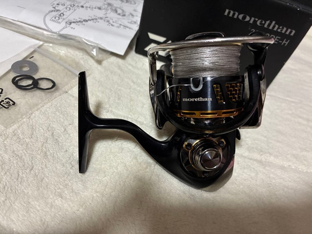 DAIWA morethan 2510PE-H Right Handle Spinning Reel Used JDM Japan