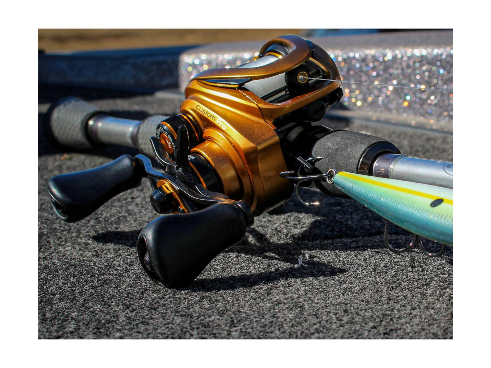 Lew’s Custom Pro Gen 3 Casting Reel, Type:Right – Gear Ratios: 6.8:1