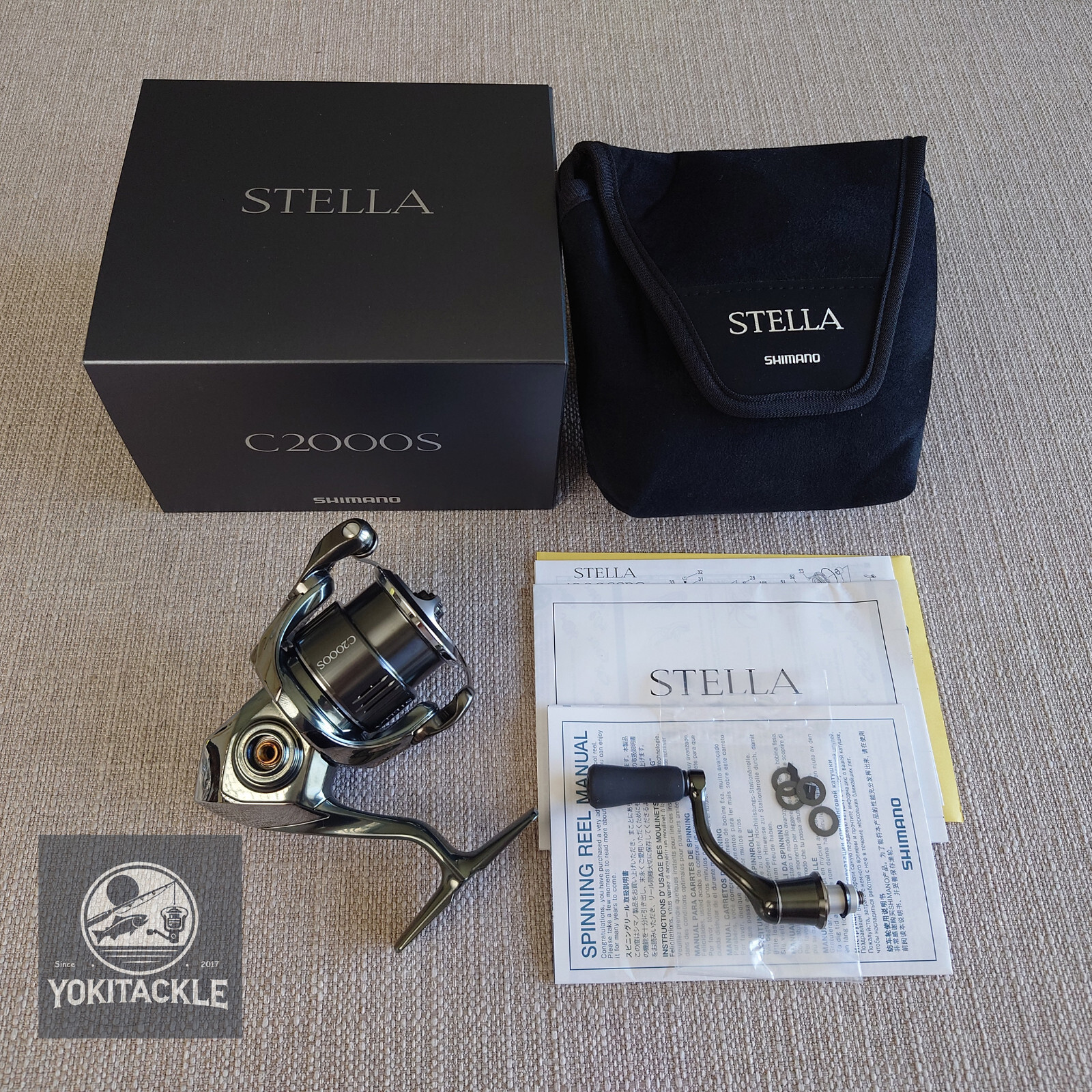 Watch our Product Video–Shimano 22 Stella C2000S Spinning Reel