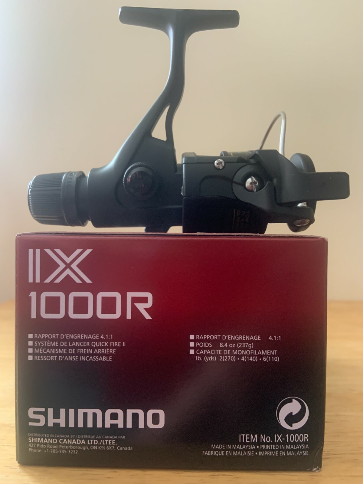 SHIMANO IX 1000R SPINNING REEL