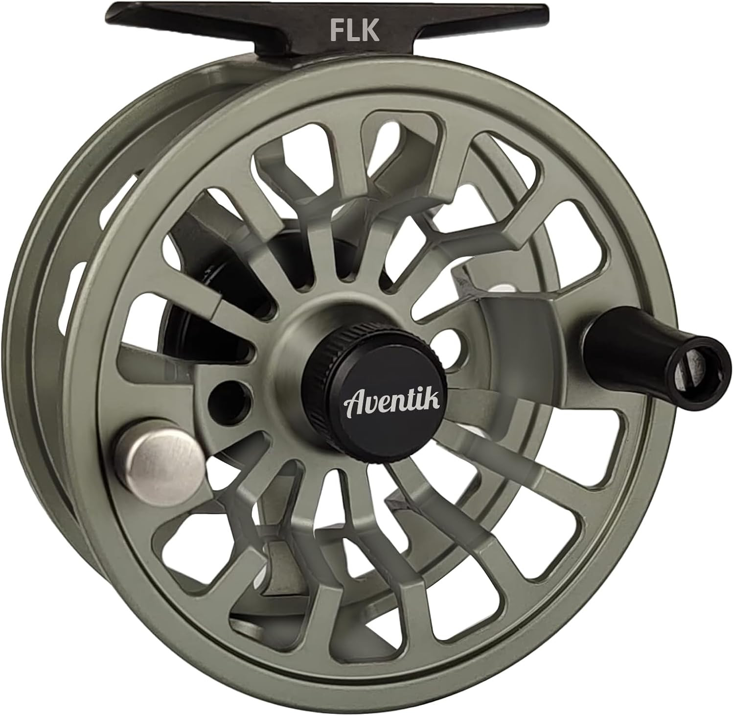 FLK Fly Fishing Reel Aluminum Trout 3/5, 5/7, 7/9Wt Large Arbor Freshwater Fly R