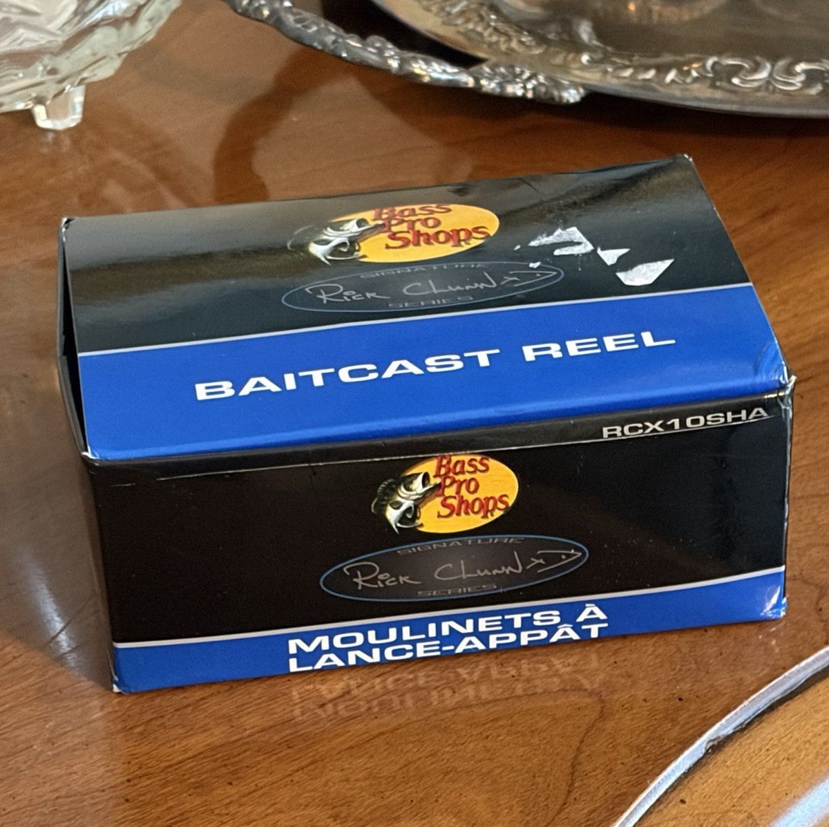 Bass Bro Shops Pro Series Rick Clunn – Baitcast Reel Excellent Cond. w/ box
