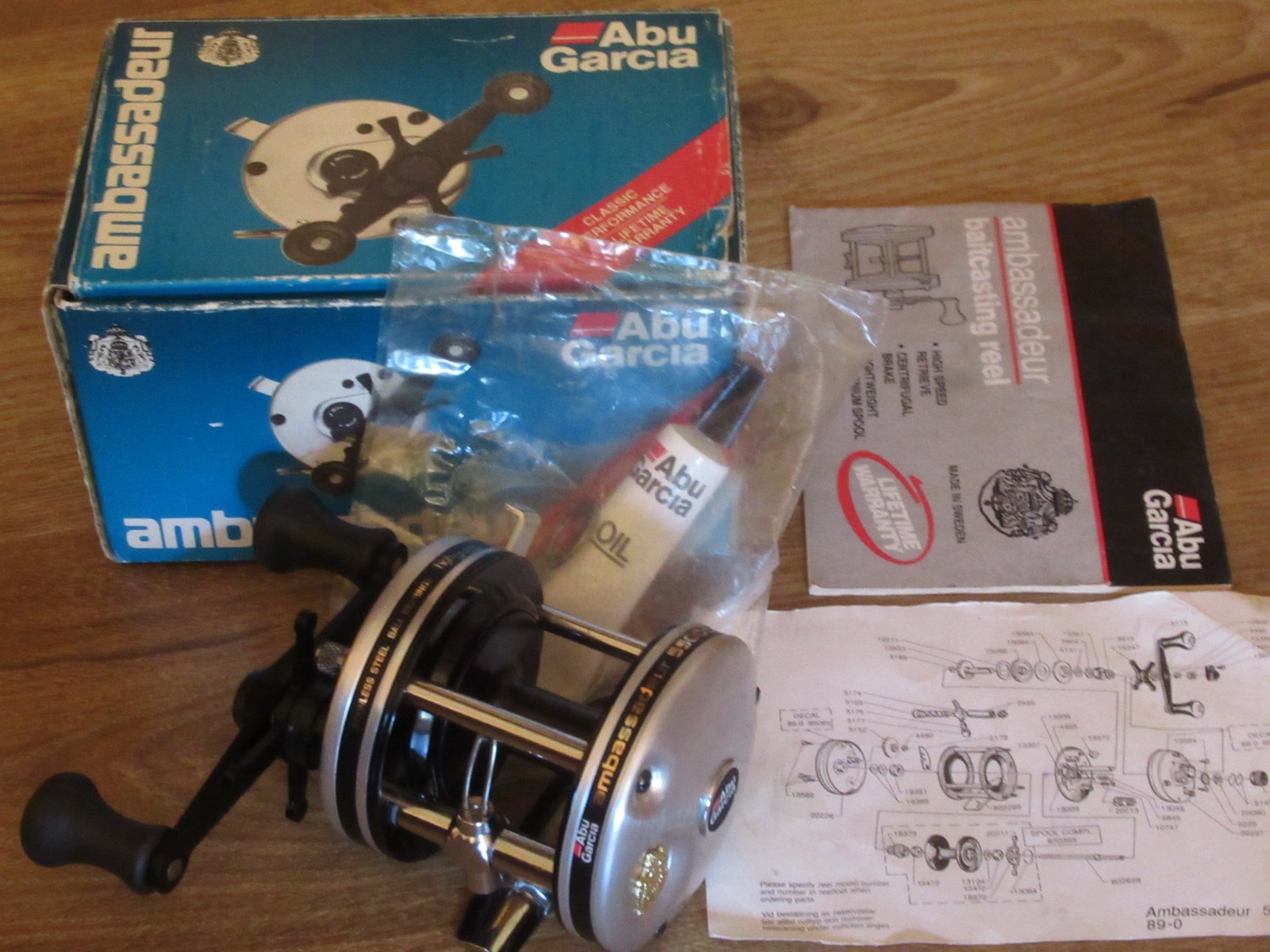 abu garcia ambassadeur 5500c