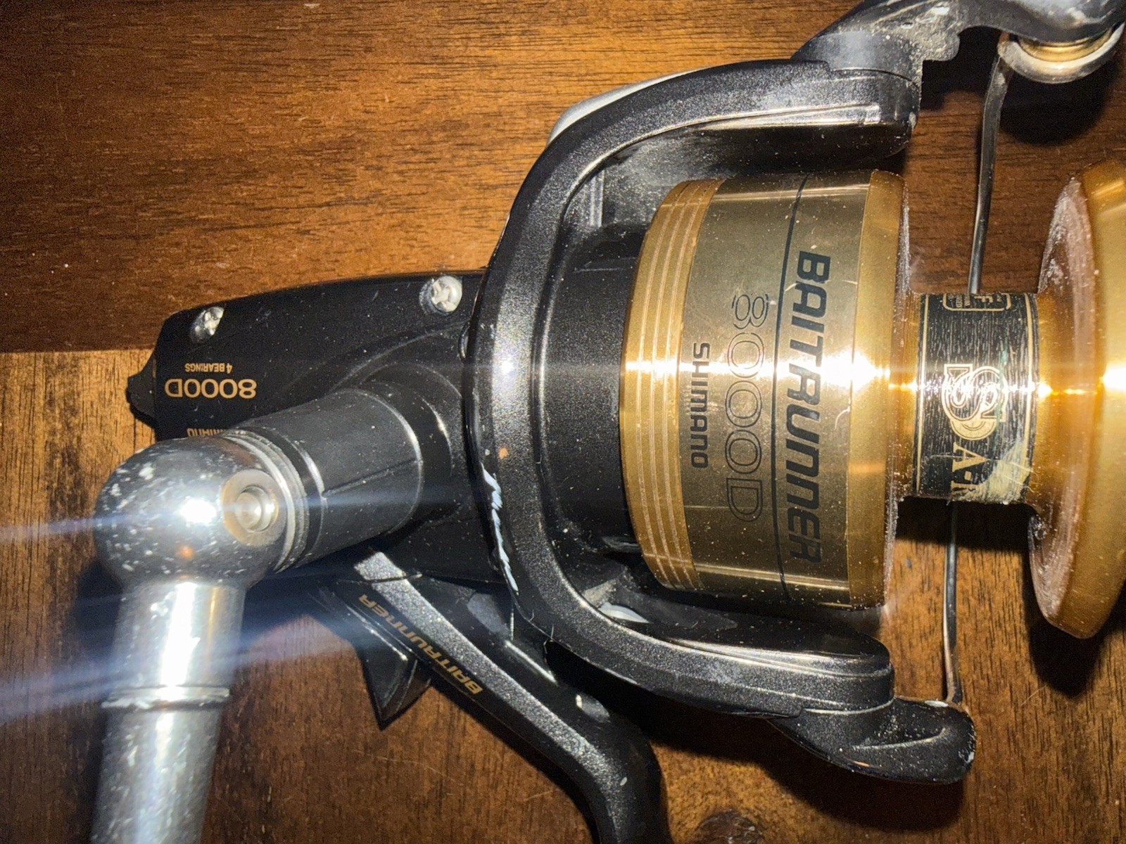 Shimano Baitrunner D Saltwater Reel, Gear Ratio 4.8:1, 21.7 oz.