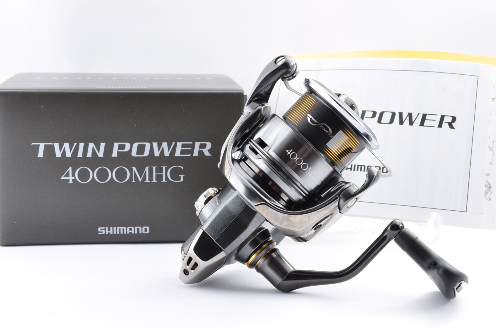Shimano 24 Twin Power 4000MHG Spinning Reel Ship from Japan