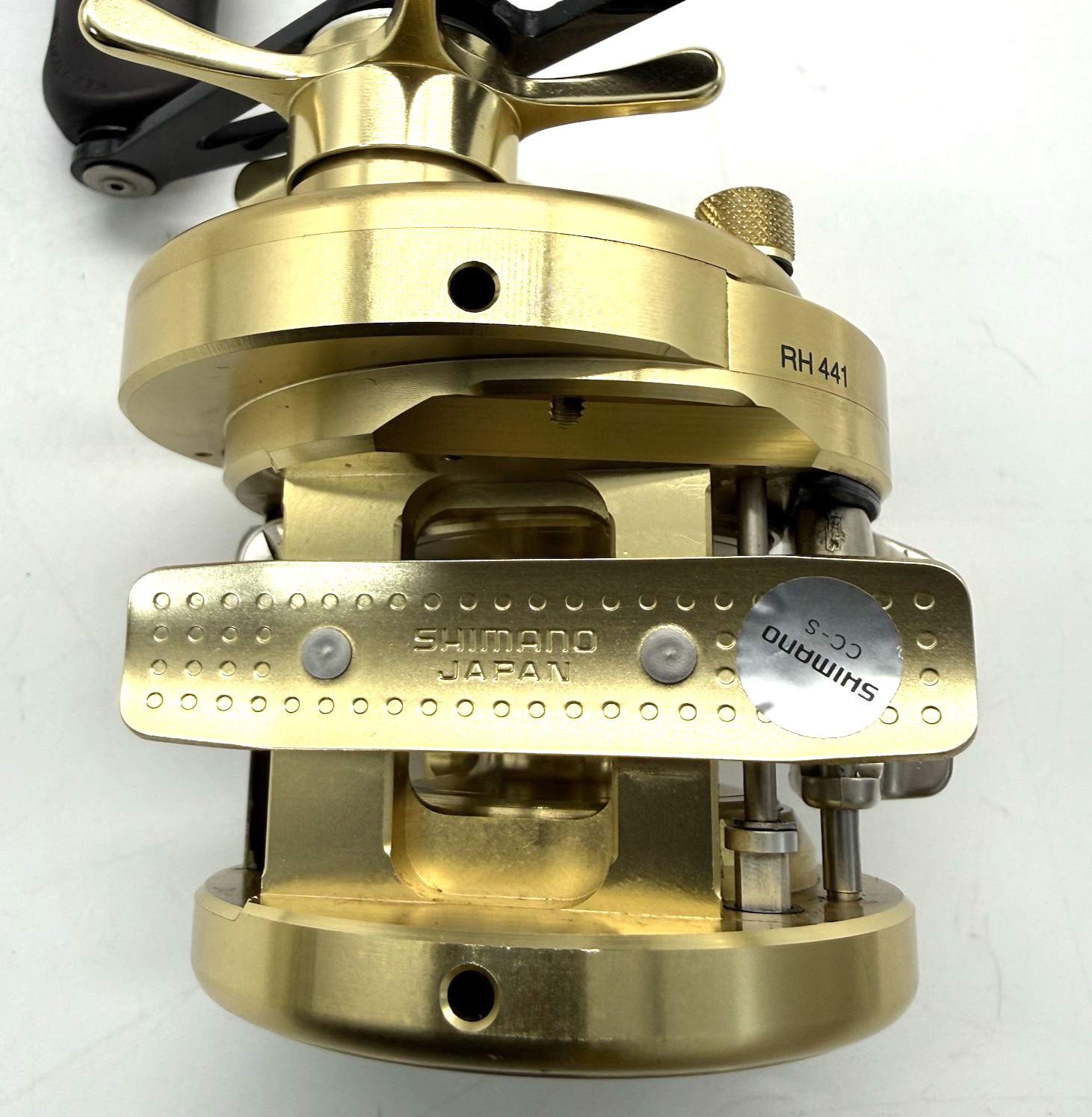 Shimano 00 CALCUTTA CONQUEST 201 Left Bait Casting Reel In Box „Near Mint“ JAPAN