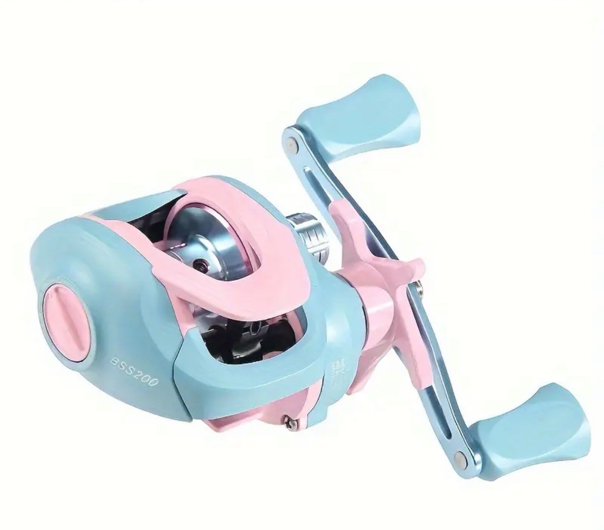 HAUT TON Blue Sky Sakura 7.2:1 Gear Ratio Baitcasting Reel Left H