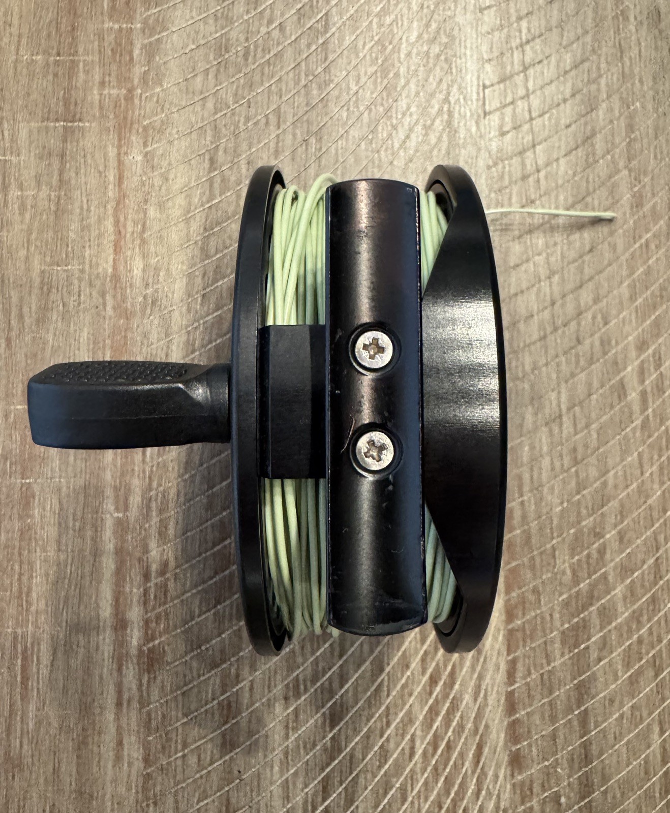 Clean Orvis Battenkill Large Arbor lV 7/9 wt Fly Reel w/New Rio Fly Line