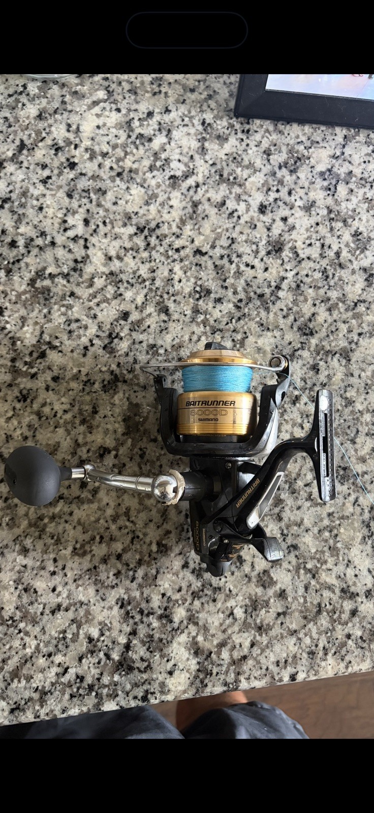 Shimano Baitrunner D Saltwater Reel, Gear Ratio 4.8:1, 21.7 oz.