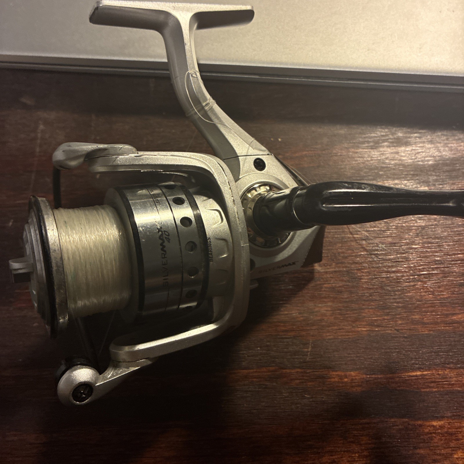 used Abu Garcia Silver Max 40 spinning reel