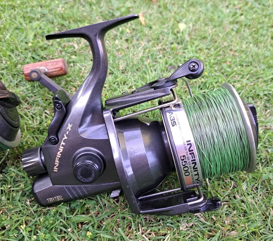 4 × Daiwa Infinity-X 5500 BR Carp Reels Fishing Reels Big Pit MADE IN JAPAN EXCELLENT